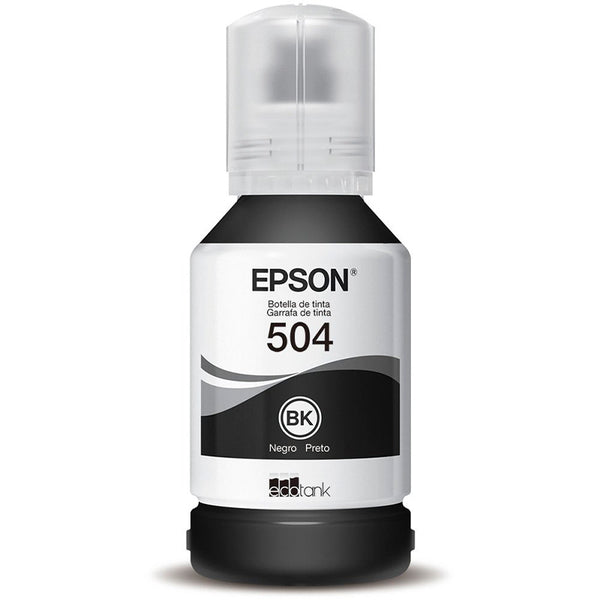 Refil De Tinta Epson T504120-Al 127ml Preto - P/ L4150 L4160 L6171 L6161 L6191