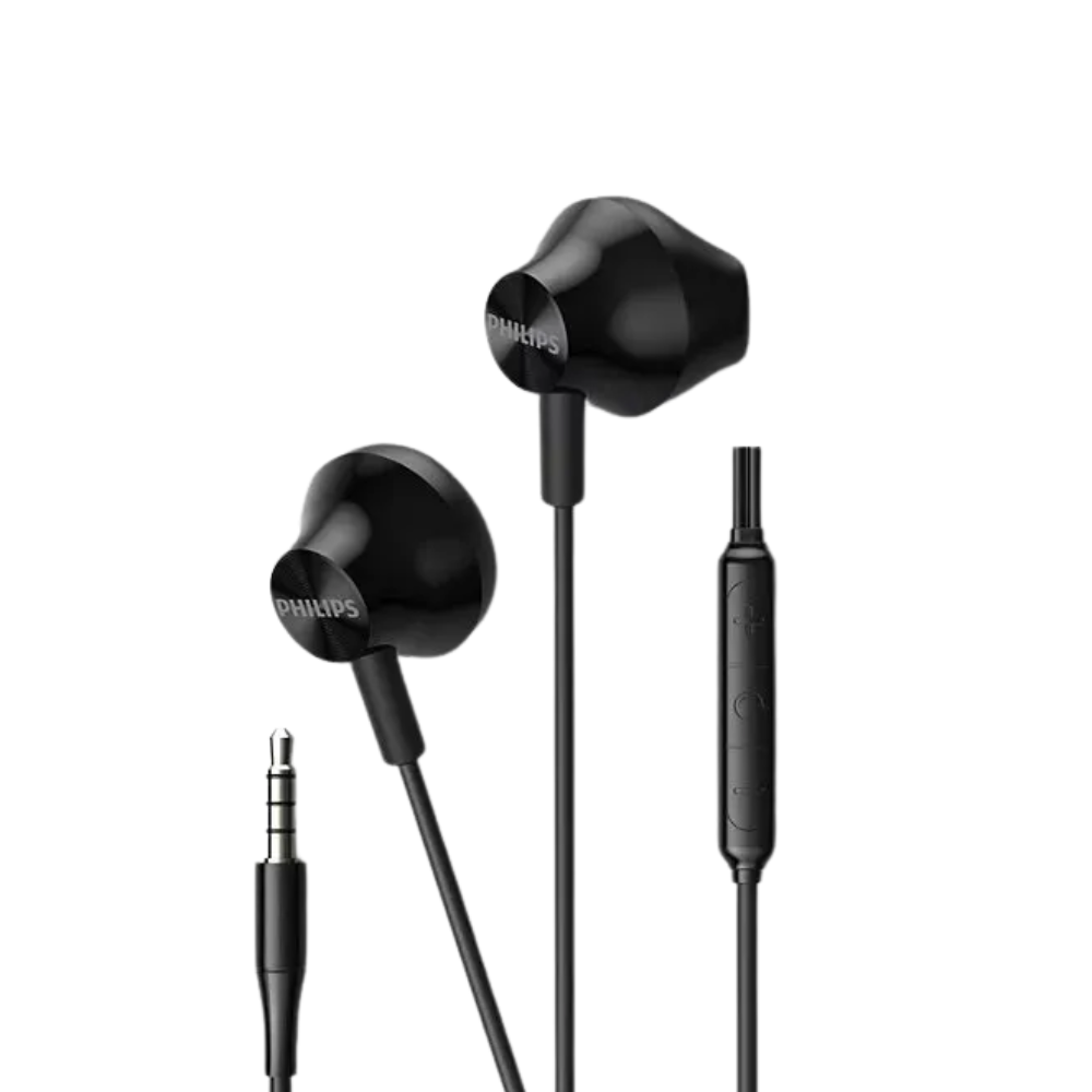 Fone De Ouvido Intra Auricular C/ Microfone P3 Philips Preto - TAE1000