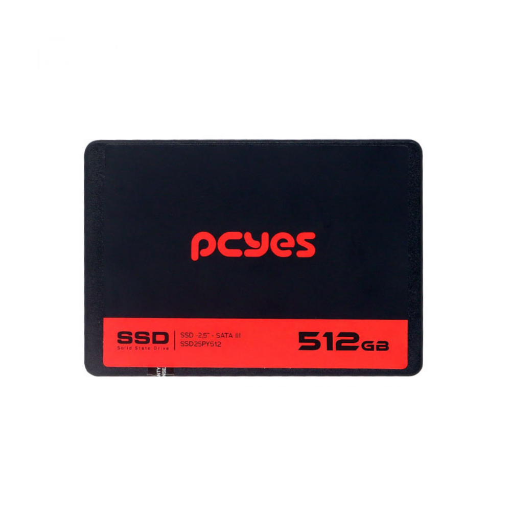 Ssd 480gb (512Gb) PCYes Sata III 2.5" 550Mb/s - SSD25PY512