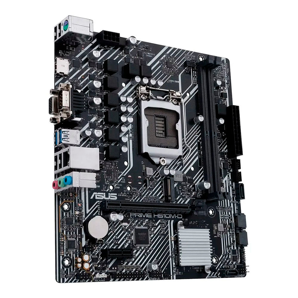Placa Mae Asus Prime H510M-D Lga 1200 Ddr4 3200Mhz Hdmi D-Sub Usb M.2 (10a e 11a Geração)