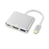 Adaptador Conversor Usb Tipo C Para Usb 3.0 + Hdmi + Usb Tipo C
