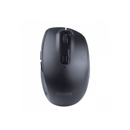 Mouse Sem Fio Recarregável PCYes REC100 Silent Click 1800Dpi Preto - PMRWMDSCB
