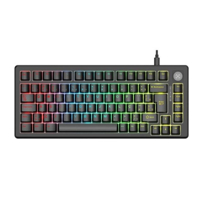 Teclado Mecanico Gamer Fortrek Shift Hotswap C/ Fio Preto - 86959
