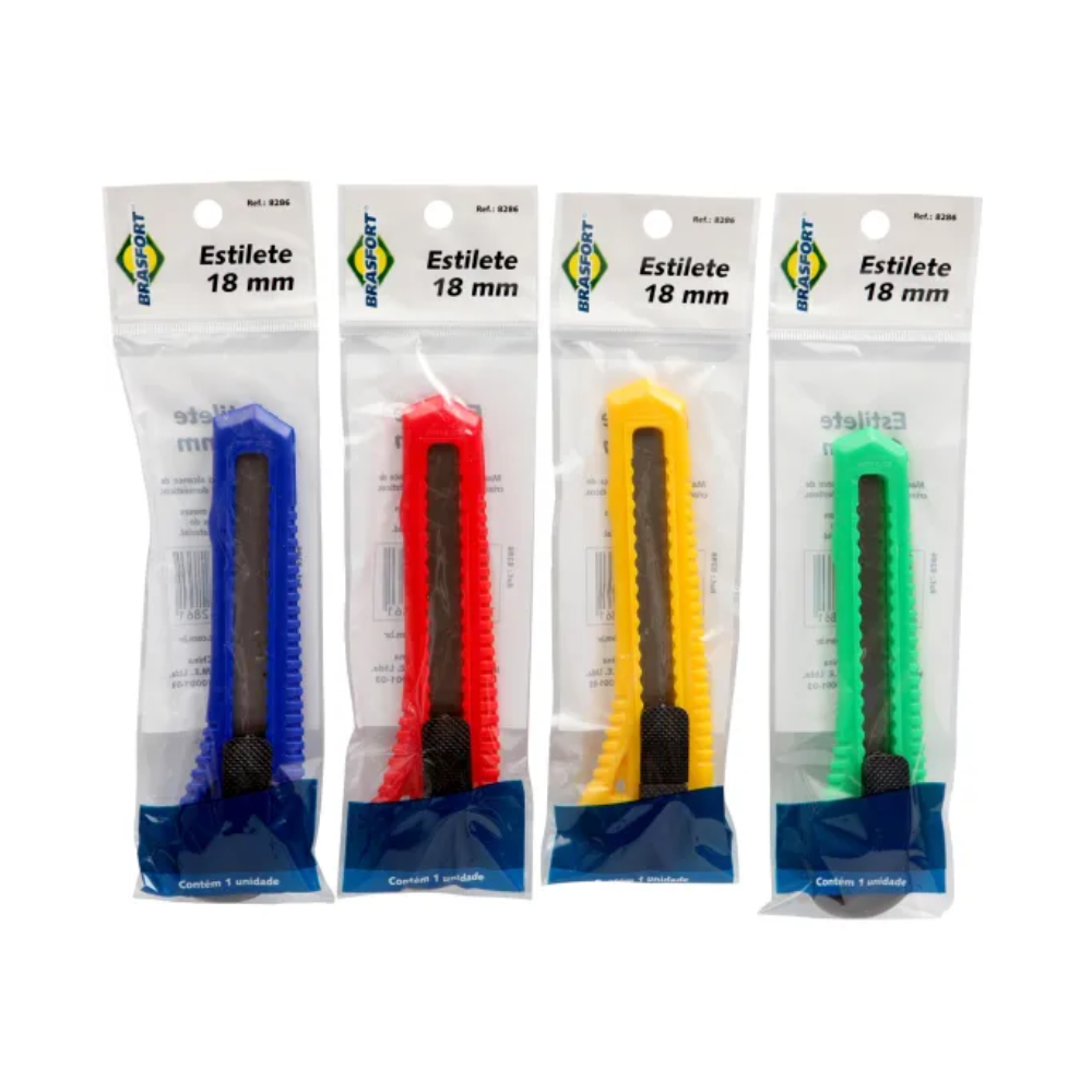 Estilete Brasfort 18mm - 58510