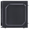 Gabinete Gamer VX Gaming Crater Com Lateral em Acrílico C/ 2x Fan 120mm Led Red - 29834