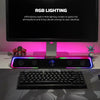 Caixa De Som Gamer Fantech Estéreo Beat Bar RGB Preta - GS305