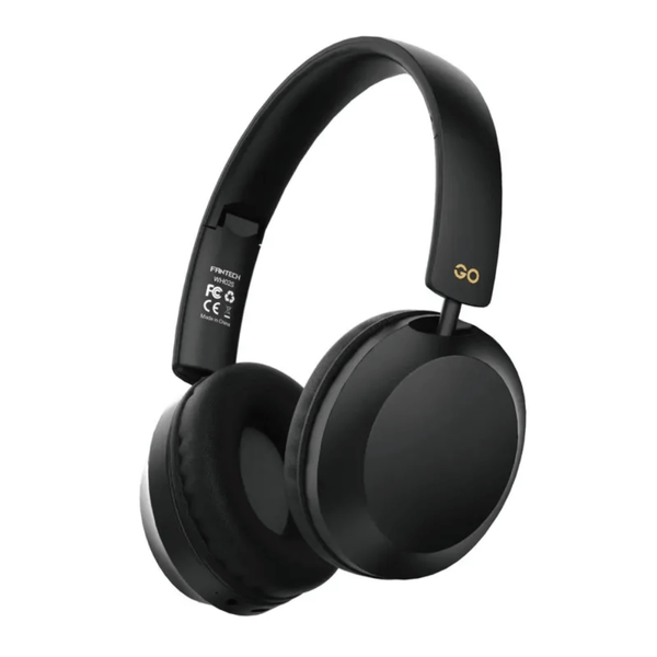 Headset Sem Fio Bluetooth + P3 Fantech GO Air Preto - WH02S