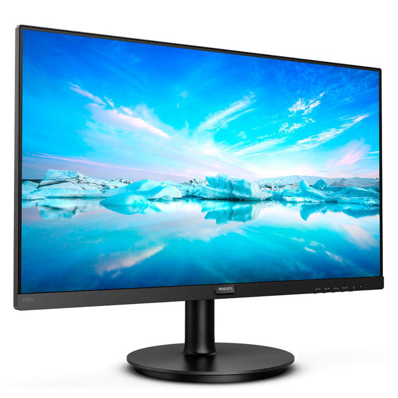 Monitor Led 23.8 Pols Philips Hdmi/Vga/DisplayPort IPS C/ Bordas Ultrafinas Som Integrado - 242V8A Truedata