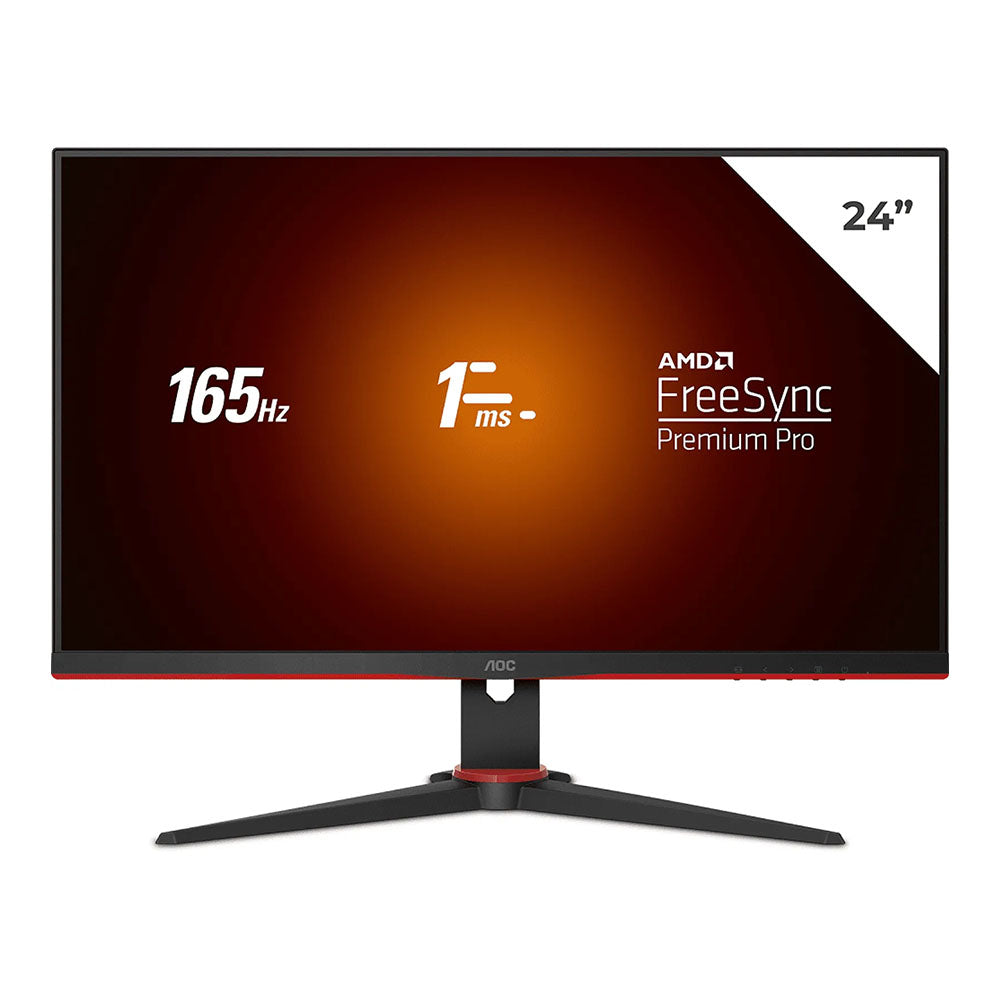 Monitor Gamer Led 24 Pols Aoc Viper 1920 X 1080 165Hz 1ms Hdmi Vga DisplayPort - 24G2SE