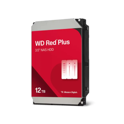 Hd Para Servidor Nas 12tb Western Digital Wd Red Plus 3.5 Sata III 512mb - WD120EFGX