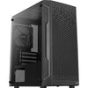 Gabinete Gamer Aerocool Mini Trinity Com lateral em Vidro Temperado Preto - 73880