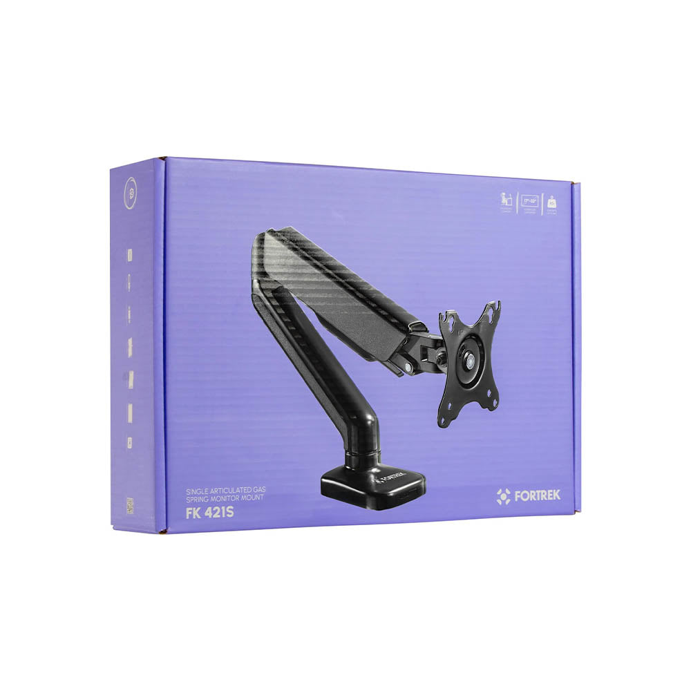 Suporte de Mesa Articulado a Gás Para Monitor Fortrek Fk421s 17" a 32" - 81031 Truedata