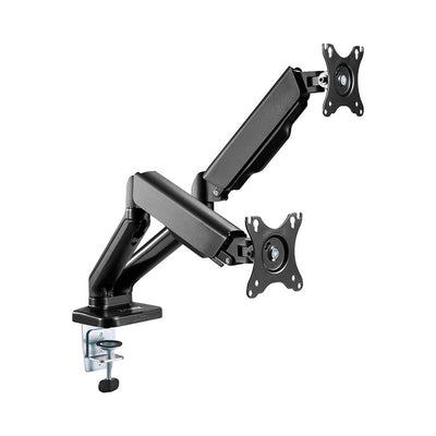 Suporte de Mesa Articulado a Gás para Dois Monitores Fortrek Fk441s 17