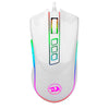 Mouse Gamer Redragon Cobra Lunar Branco RGB - M711W