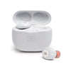 Fone De Ouvido Bluetooth JBL Intra Auricular Tune 125 TWS Branco - JBLT125TWSWHT