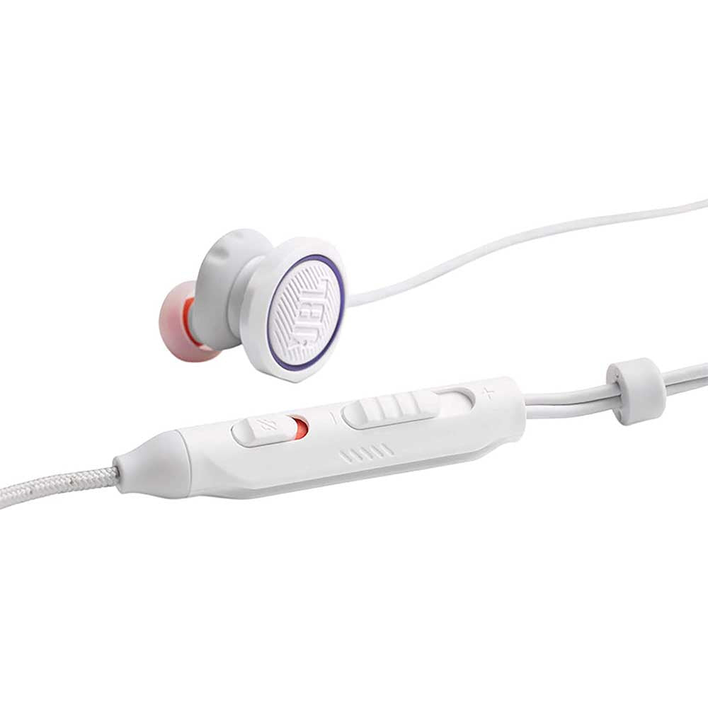 Fone De Ouvido Intra-Auricular P3 Com Fio JBL Quantum 50 Branco - JBLQUANTUM50WHT