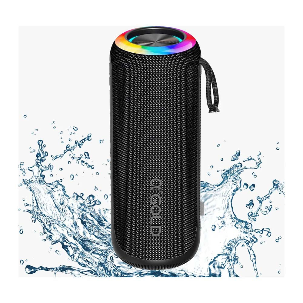 Caixa de Som Portátil Bluetooth aGold Pro Alta Potência 40W IPX6 RGB  - SM-25