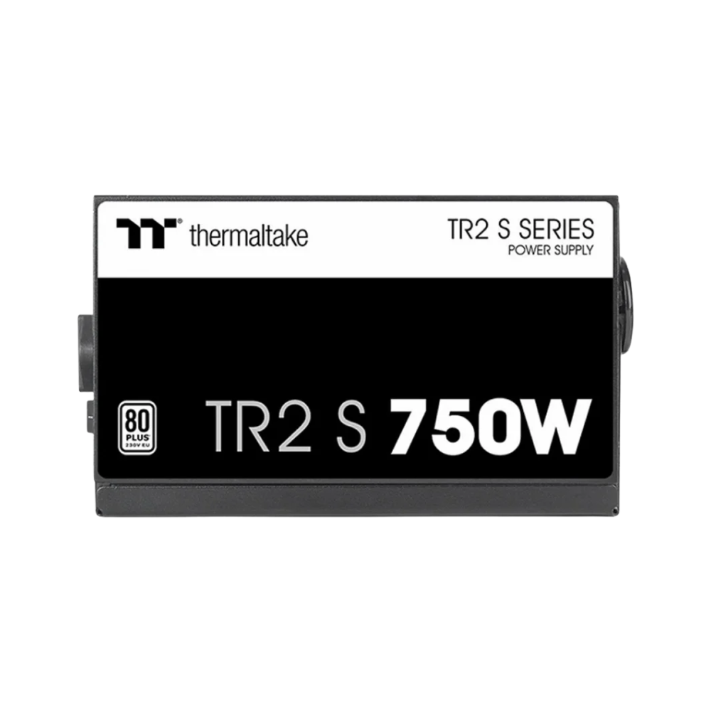 Fonte Real Atx 750W Thermaltake TT TR2 S 80 Plus Standard Preta - PS-TRS-0750NNFAWB-1