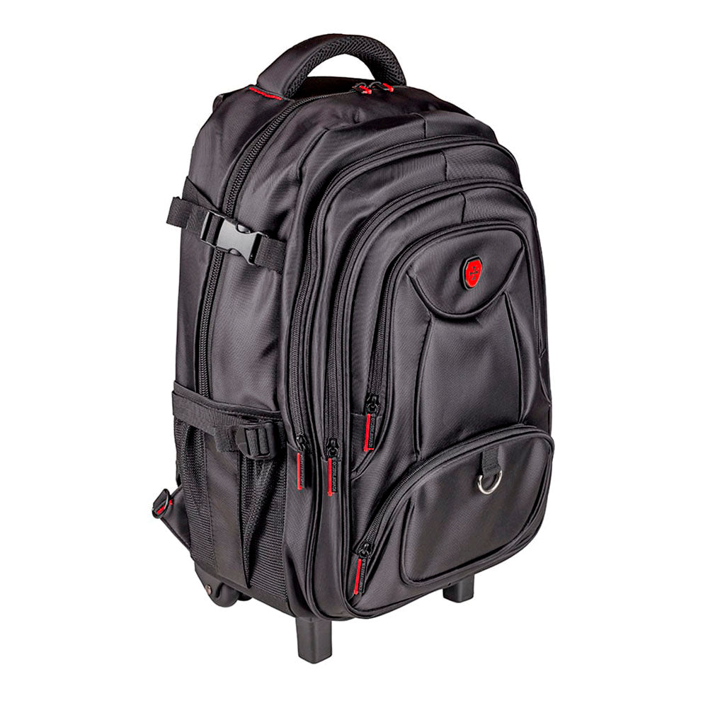 Mochila para Notebook 19" Kross Elegance Roller Com Rodinhas Preto - KE-BPR100