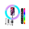 Anel De Luz Ring Light RGB Tomate Led Usb 10 Pols - MLG-110RGB