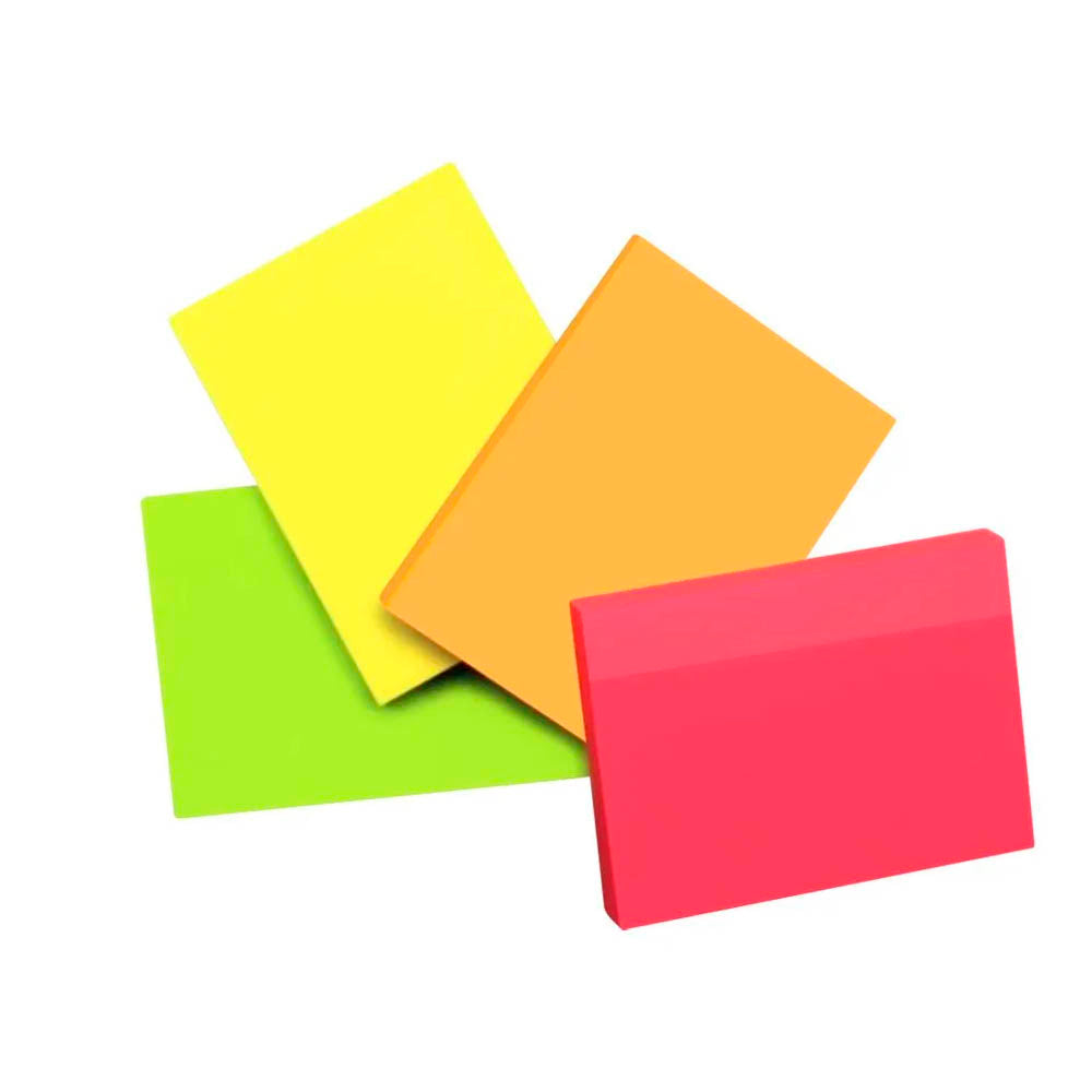 Bloco Adesivo com 4 Cores Neon 4x50 Folhas Keep - EI012