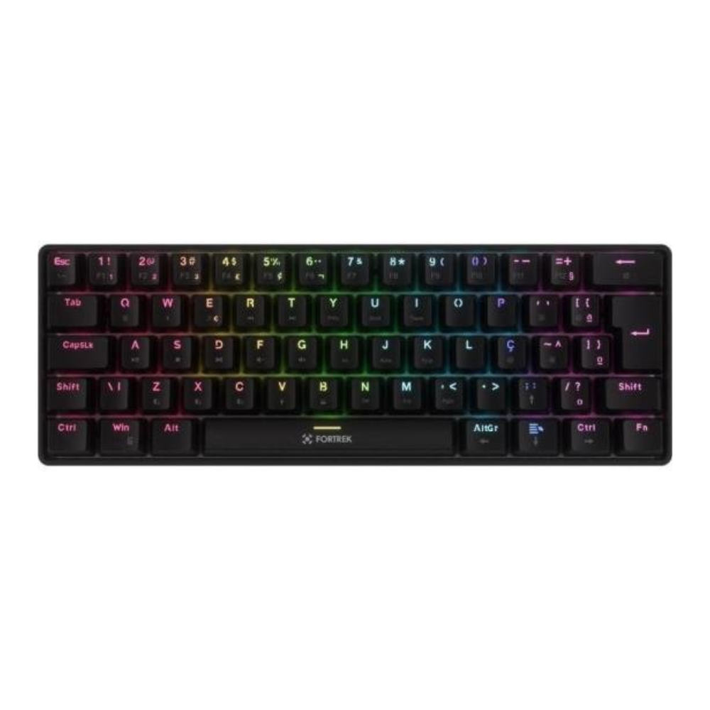 Teclado Mecanico Gamer  Fortrek Gravity Sem Fio Preto - 84977