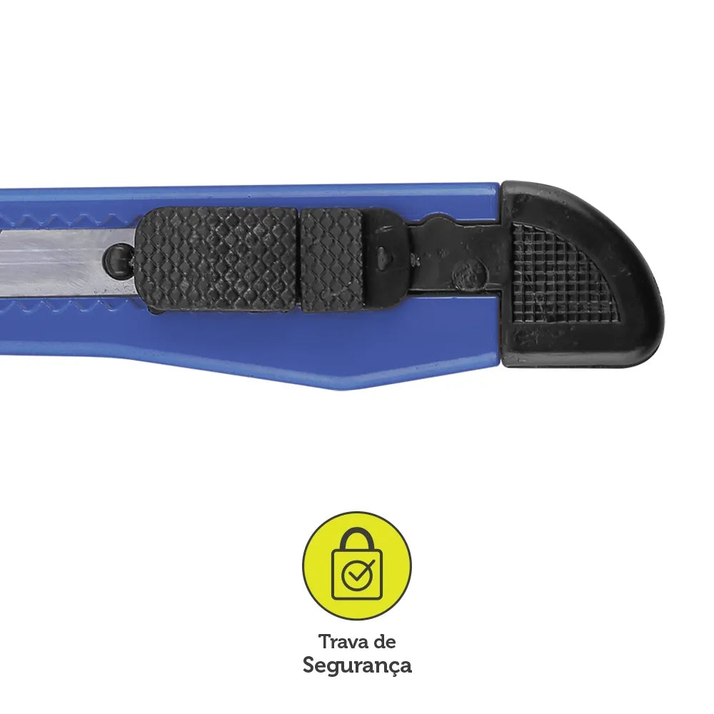 Estilete Estreito Keep c/ Trava Multi Cores - EI170