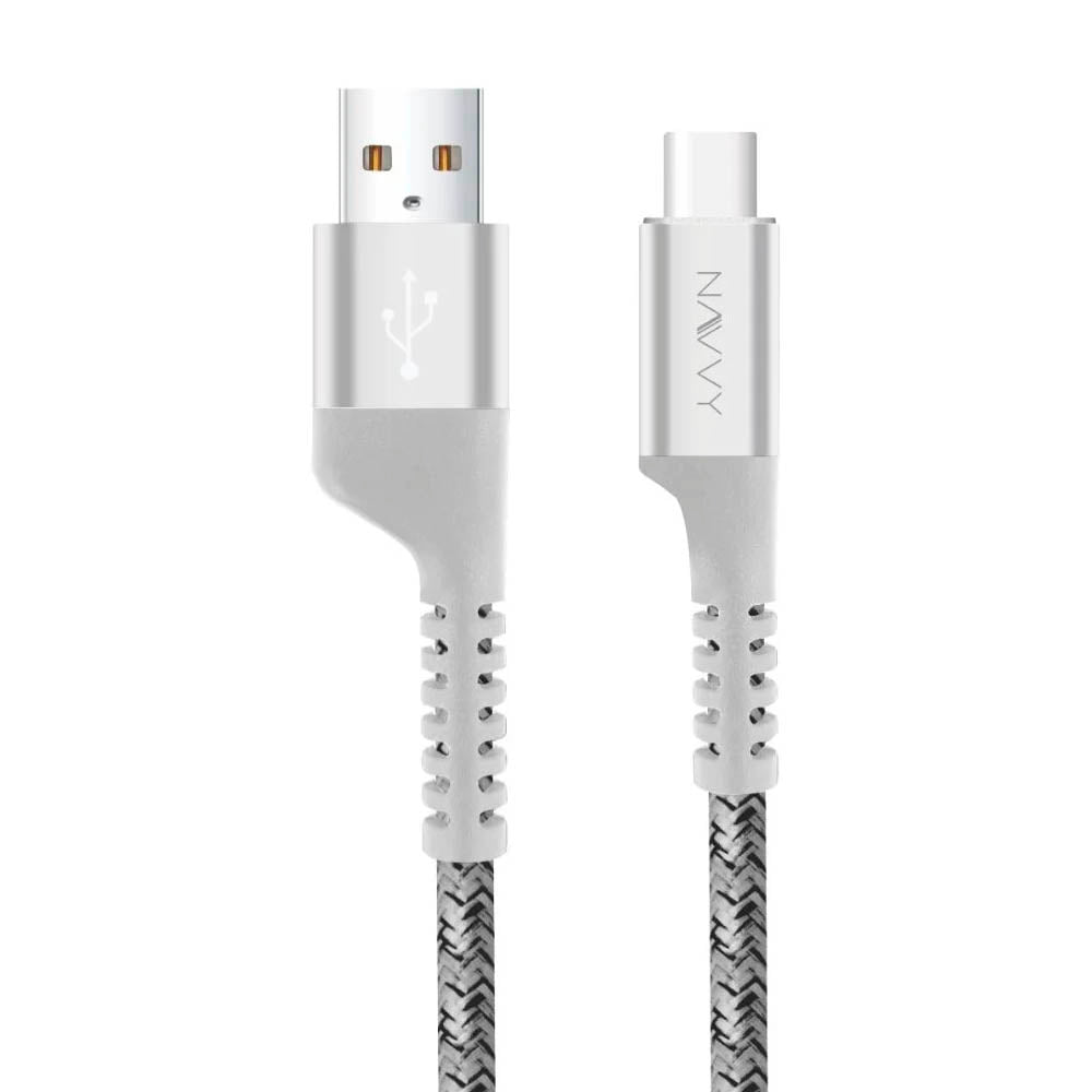Cabo de Dados USB Tipo C P/ Lightning Iphone 1m Navvy Fish Kevlar - GS-6758
