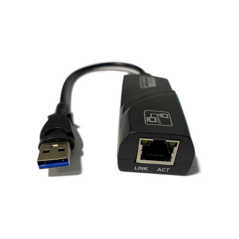 Adaptador Usb 3.0 Para Rj45 10/100/1000 (Placa De Rede Usb) Truedata
