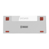 Teclado Gamer Mecanico PCYes Arkeum 75% White Ghost - Switch Blue - AKWG75BBR