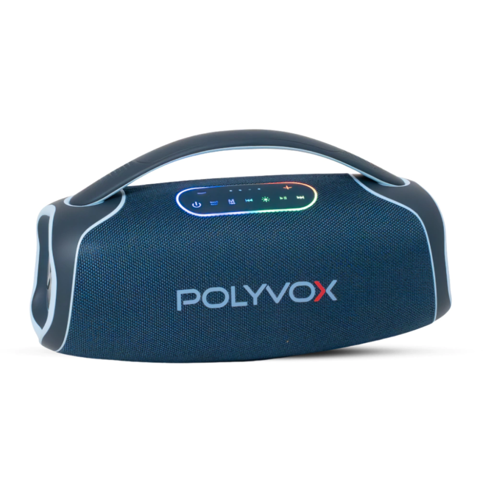 Caixa De Som Bluetooth Polyvox Boombox 140w Azul - XB-2