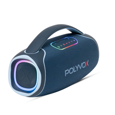 Caixa De Som Bluetooth Polyvox Boombox 140w Azul - XB-2