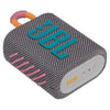 Caixa de Som Portátil Bluetooth JBL GO3 4.2W Cinza - JBLGO3GRY