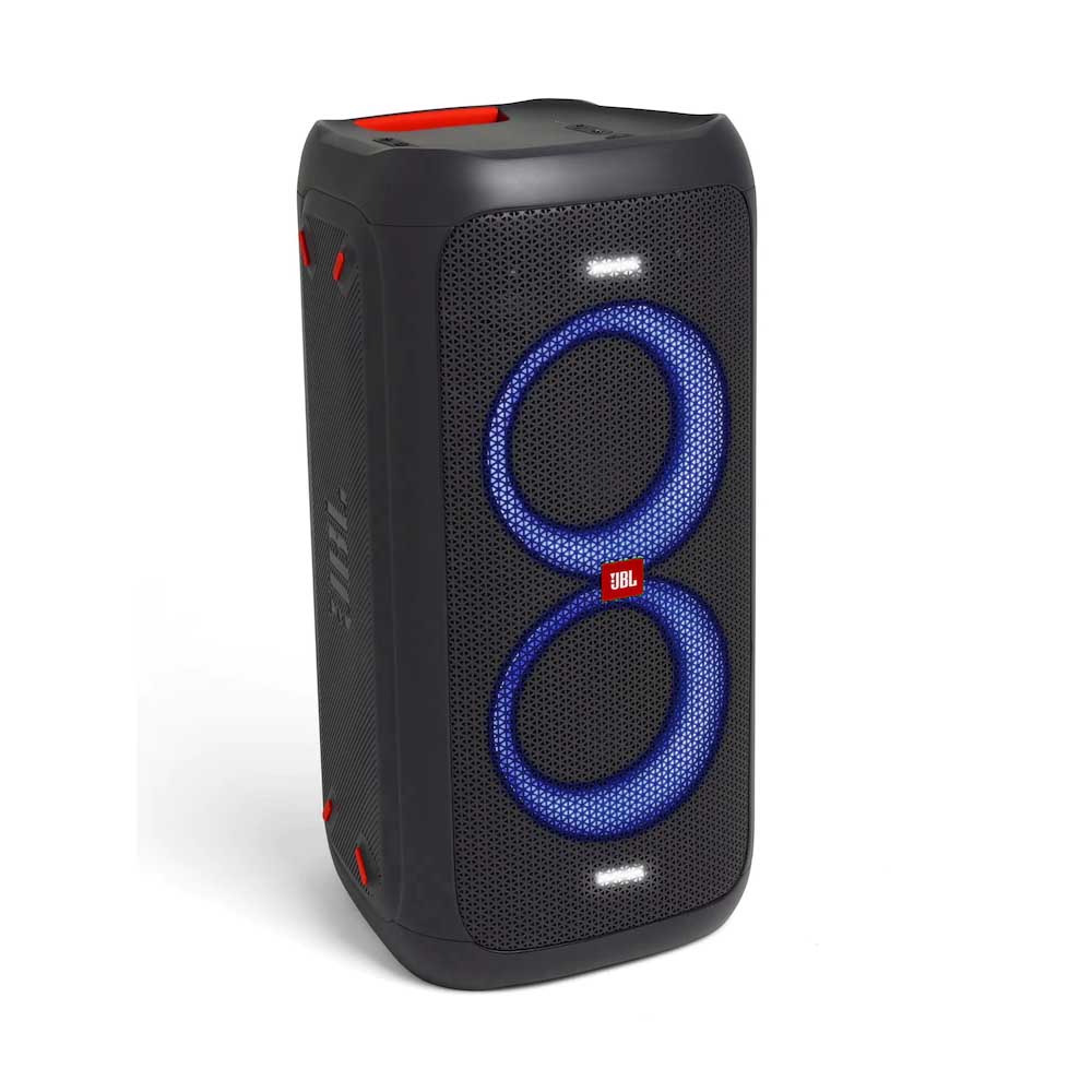 Caixa De Som Portátil Bluetooth Jbl PartyBox 100 60w Preta - JBLPARTYBOX100BR