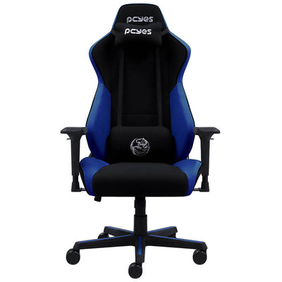 Cadeira Gamer PCYes Mad Racer V8 Turbo Preta / Azul - V8TBMADAZ