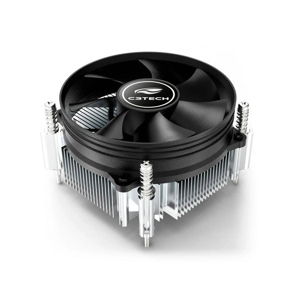 Cooler Para Processador Intel 1155, 1151, 1150, 1200 / 1700 C3Tech - FC-20BK