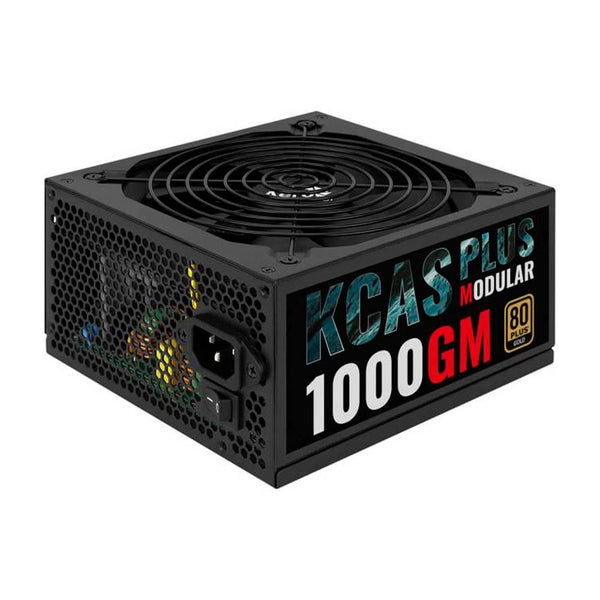 Fonte Real Atx 1000w Aerocool 80 Plus Gold Pfc Ativo Full Range Modular Bivolt - 81062