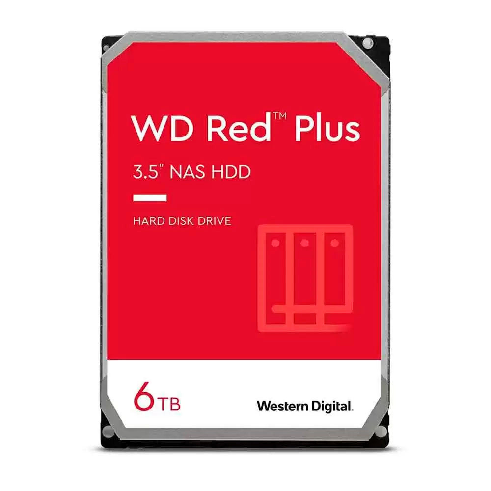 Hd Para Servidor Nas 6tb Western Digital WD Red Nas Sata 6gb/S 256mb - WD60EFPX