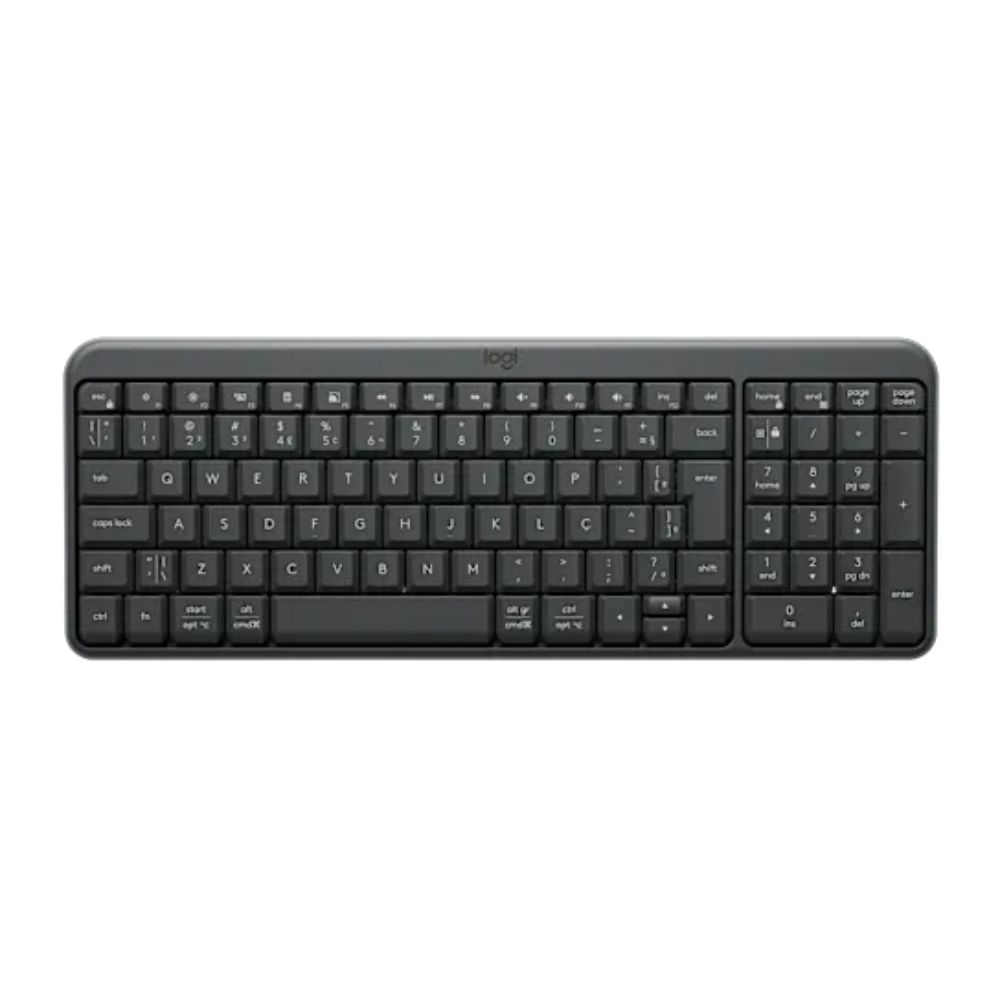 Teclado Sem Fio Bluetooth Logitech k250 Cinza - 920-013448