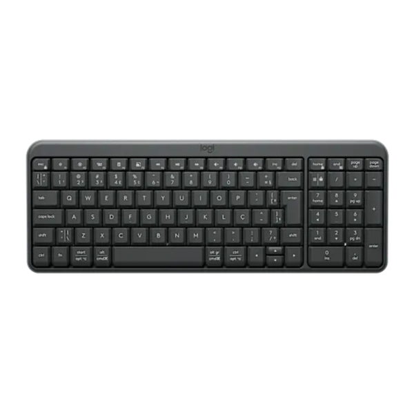 Teclado Sem Fio Bluetooth Logitech k250 Cinza - 920-013448