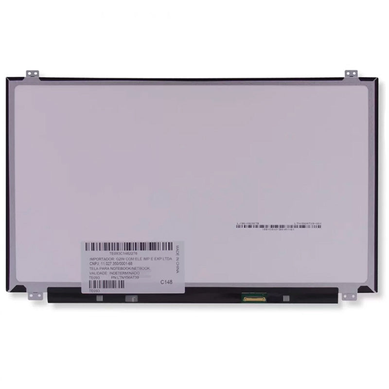 Tela Led Para Notebook 15.6 Pols 30 Pinos Fosca Slim Sem Abas