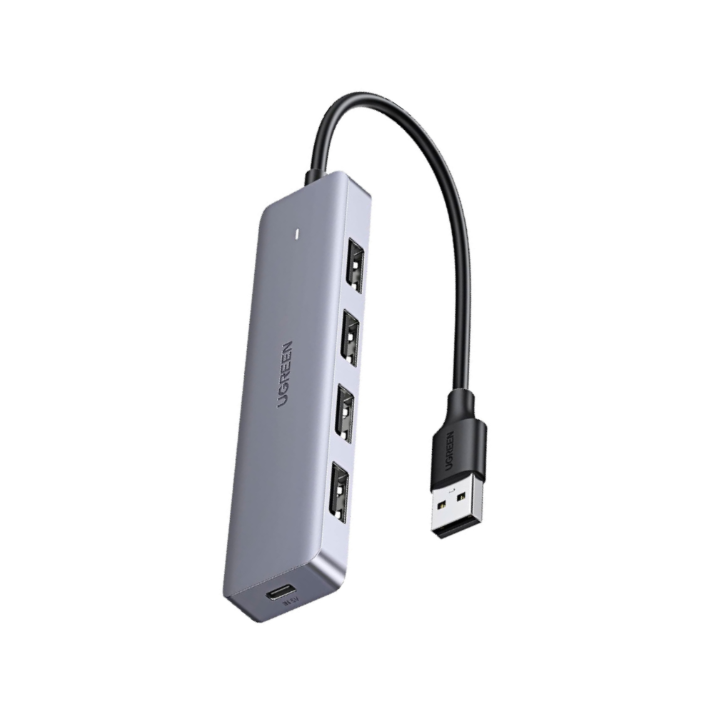 Hub Adaptador Ugreen Usb-A Macho P/ 4X Usb-A 3.0 Femea + Usb-C PD - CM219