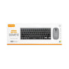 Kit Mini Teclado e Mouse Sem fio Modo Duplo Gold USB Slim - TCD-02A