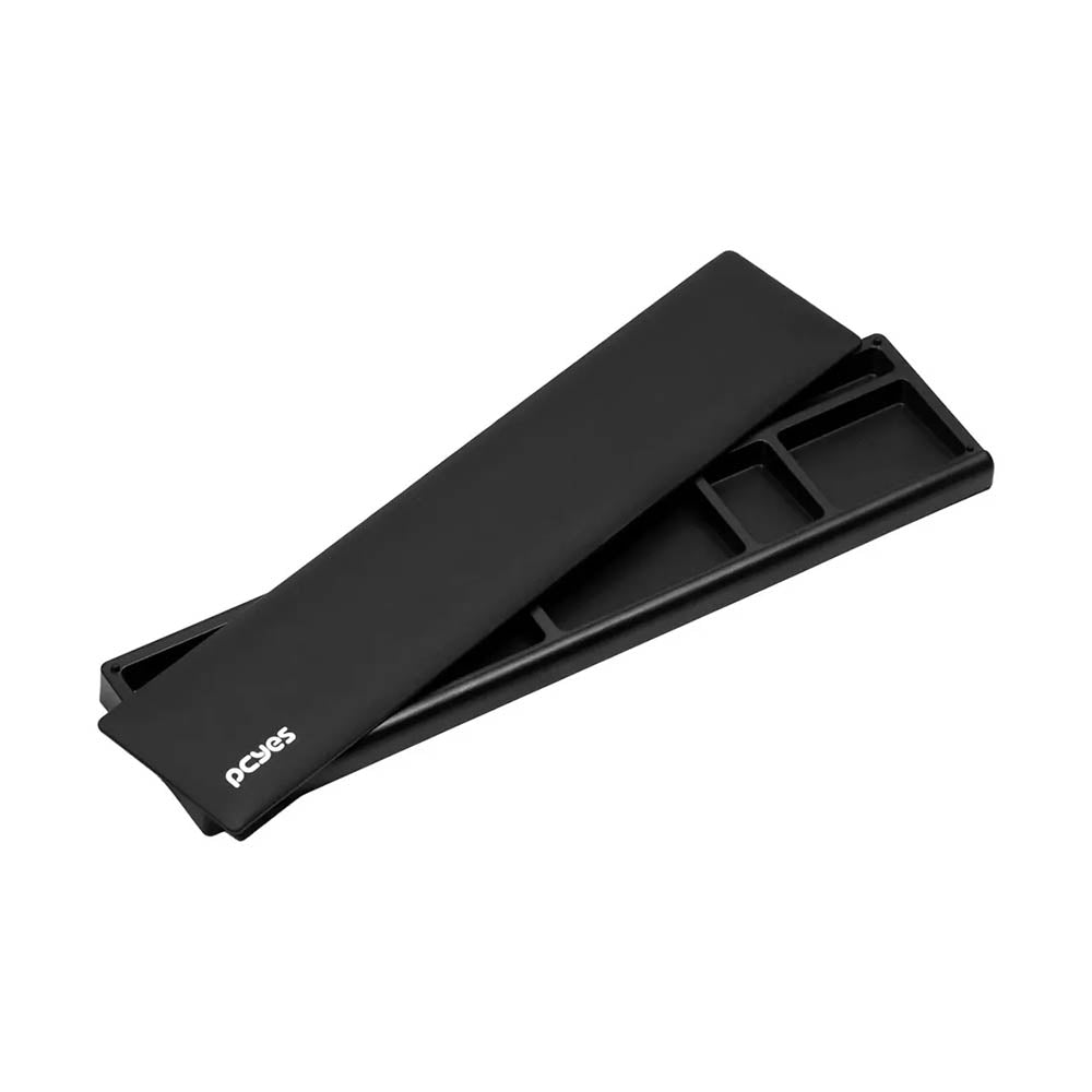 Apoio De Pulso Ergonomico PCYes Com Organizador 355 x 80mm Preto - APORG01