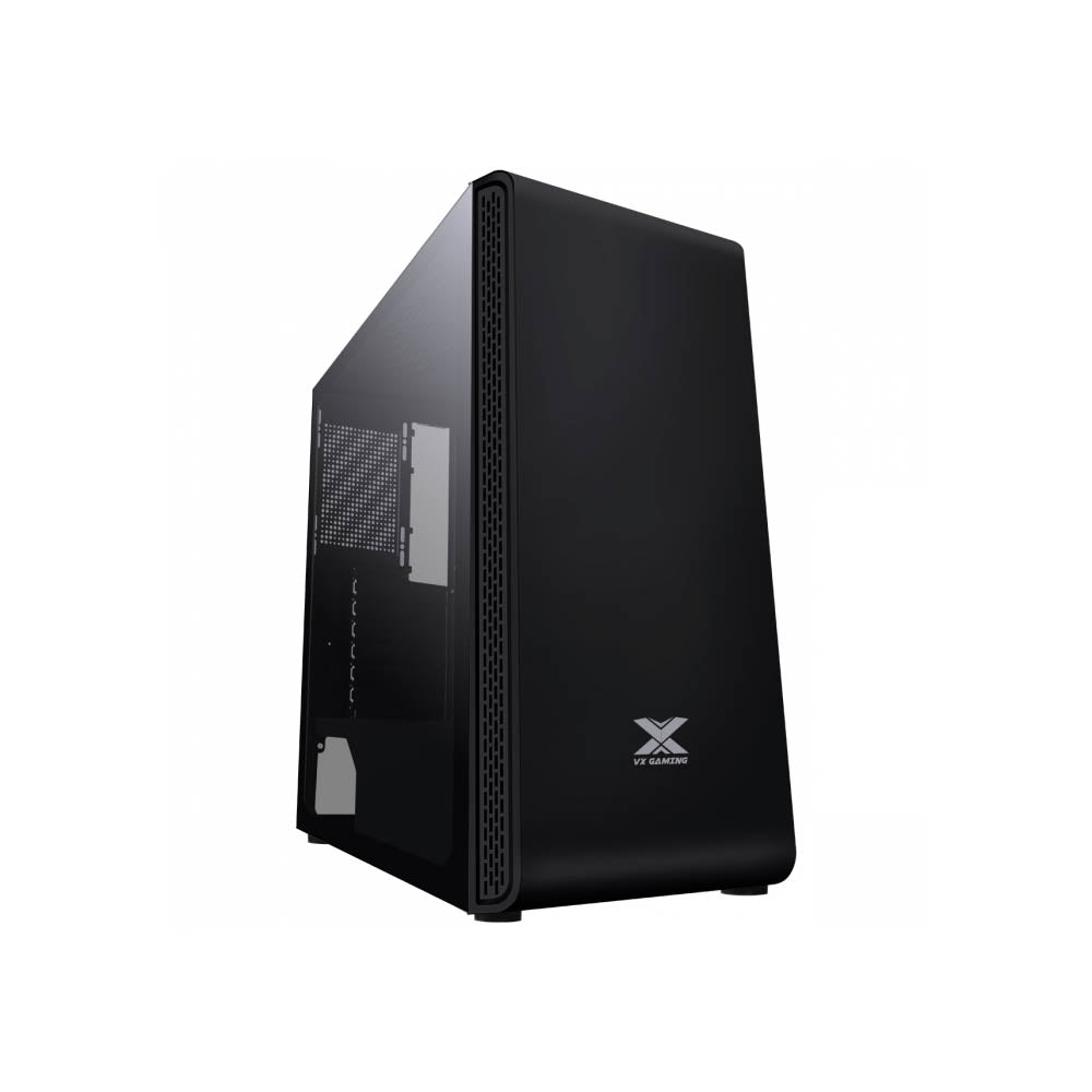 Gabinete Gamer VX Gaming Vaux Preto Com Lateral em Vidro Temperado - 36257