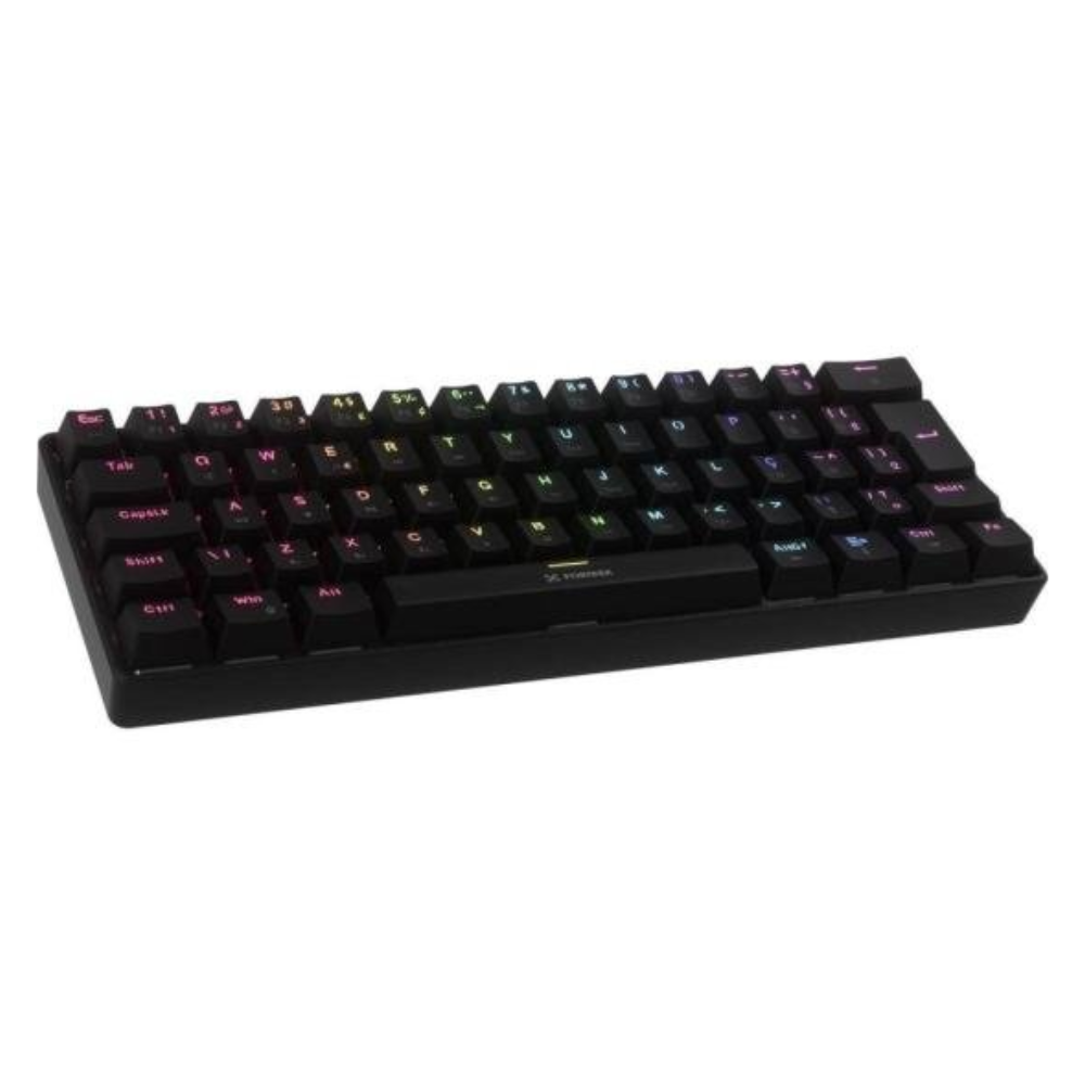 Teclado Mecanico Gamer  Fortrek Gravity Sem Fio Preto - 84977