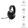 Headset Gamer Jbl Quantum 100 M2 P3 C/ Microfone Removível Preto - JBLQTUM100M2BLK