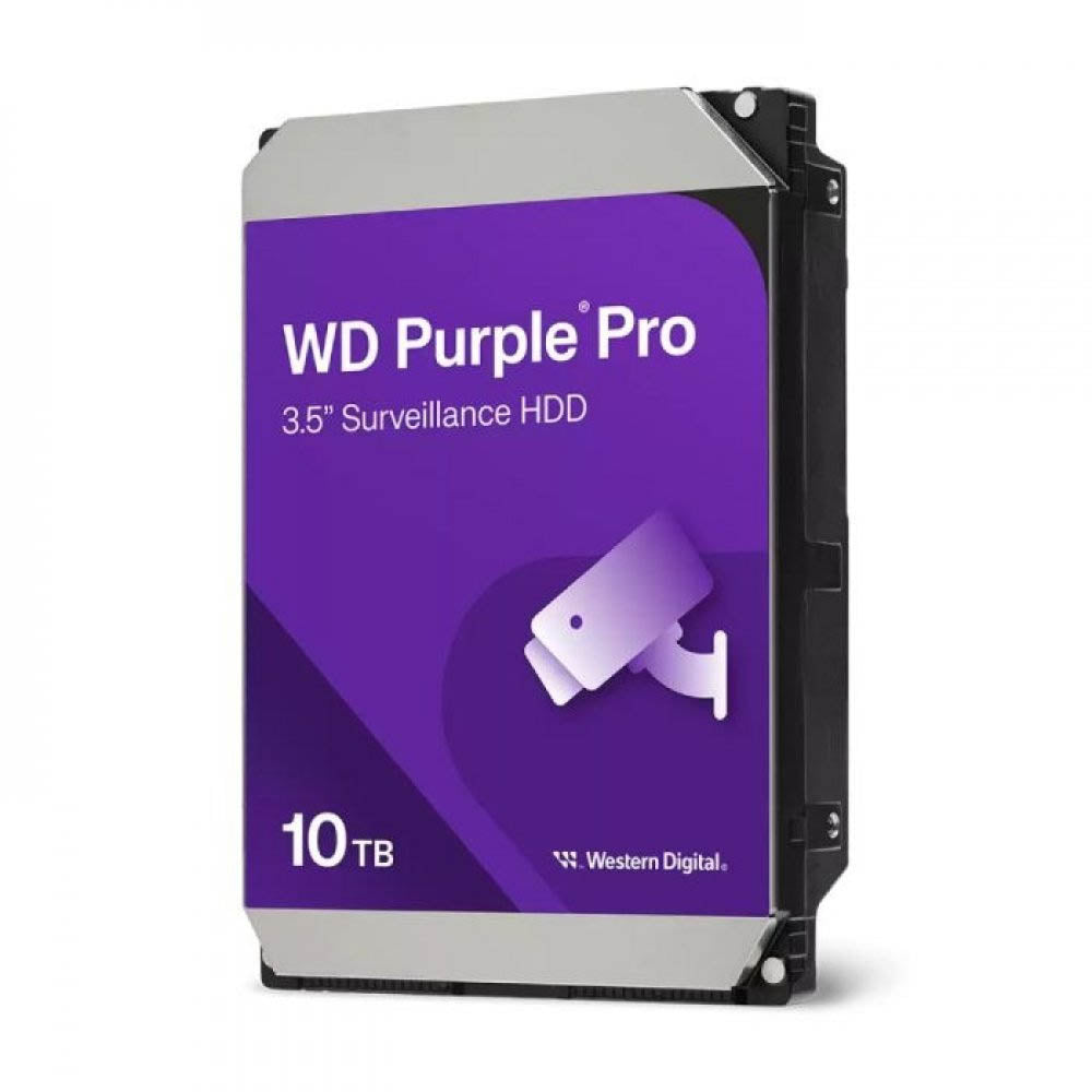 Hd Para Vigilância 10tb Western Digital WD Purple Sata 6gb/S 512mb - WD102PURP