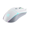 Mouse Gamer Usb Fortrek Crusader Rgb 12800 Dpi Branco