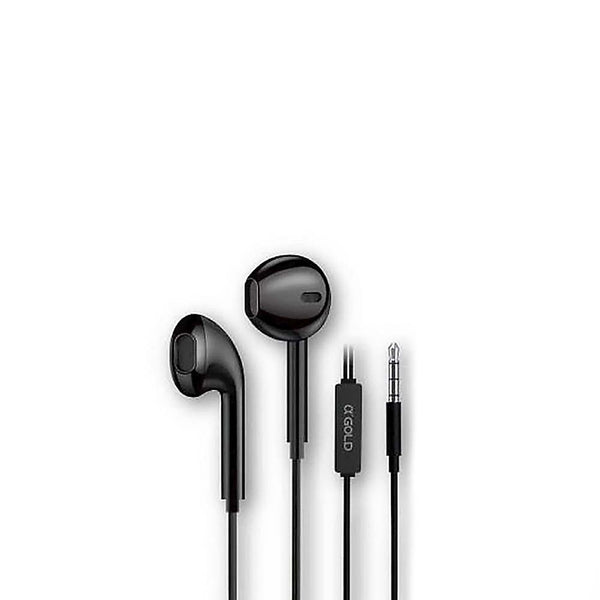 Fone De Ouvido aGold P3 Com Microfone Preto - FN-A80